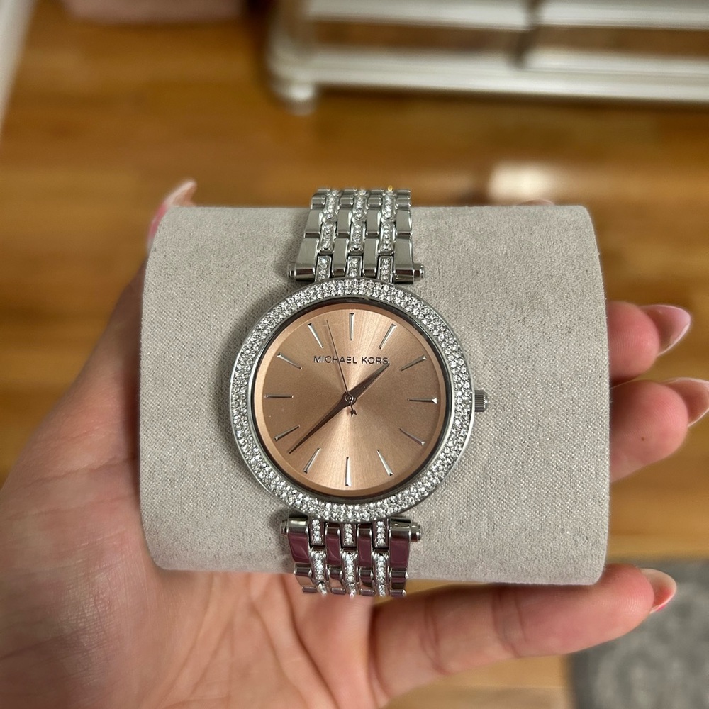 Michael Kors Two-Tone Women's Watch with Crystal Accents
